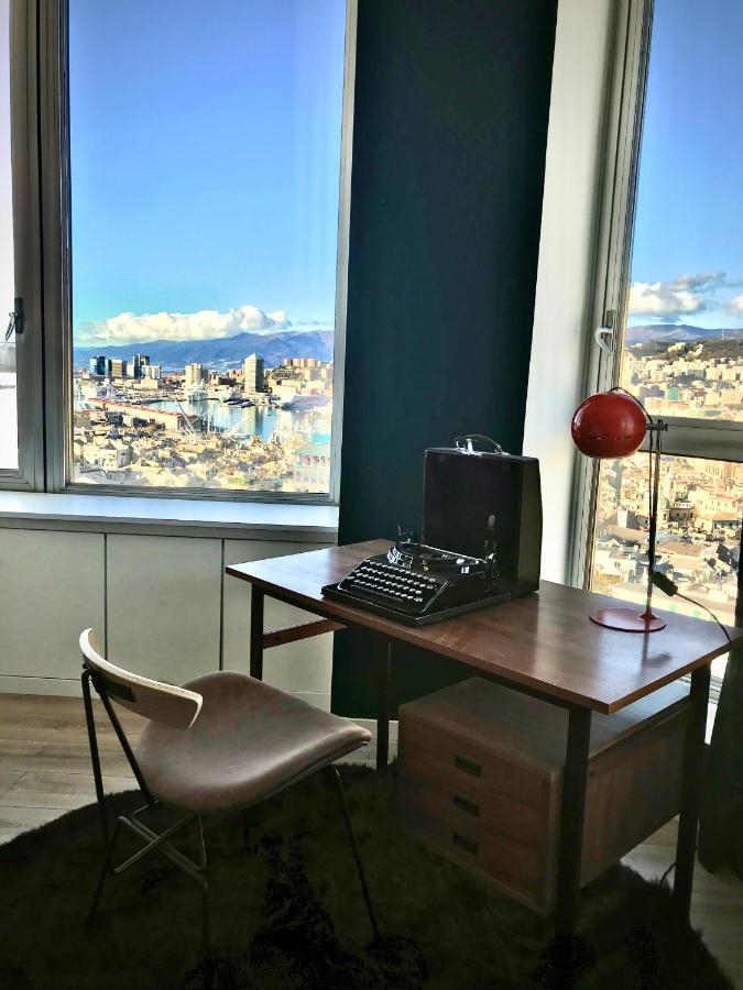 Central Penthouse With Spectacular Sea And City Views Genua Buitenkant foto