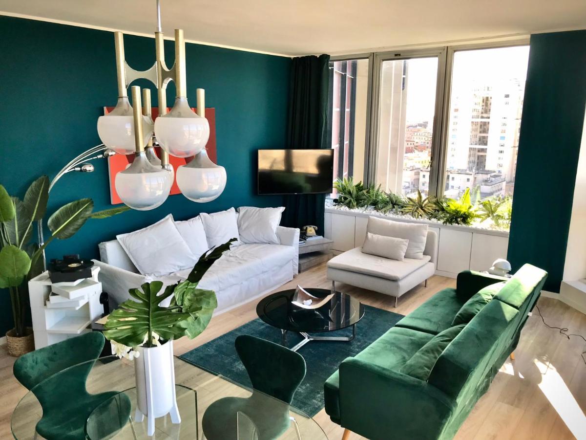 Central Penthouse With Spectacular Sea And City Views Genua Buitenkant foto