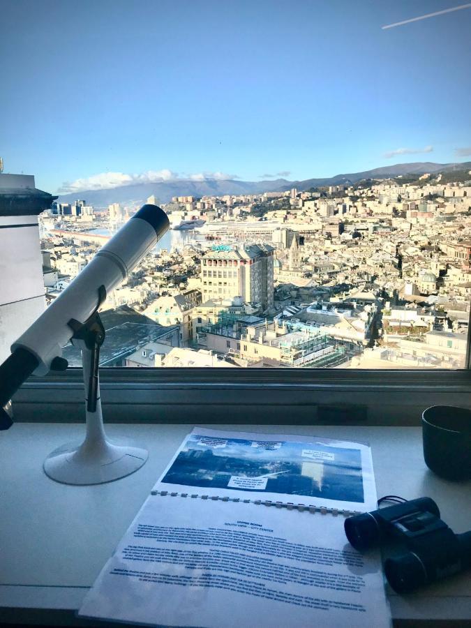 Central Penthouse With Spectacular Sea And City Views Genua Buitenkant foto
