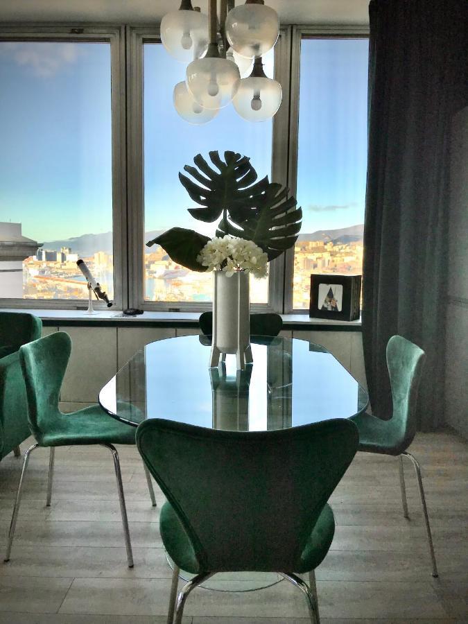 Central Penthouse With Spectacular Sea And City Views Genua Buitenkant foto