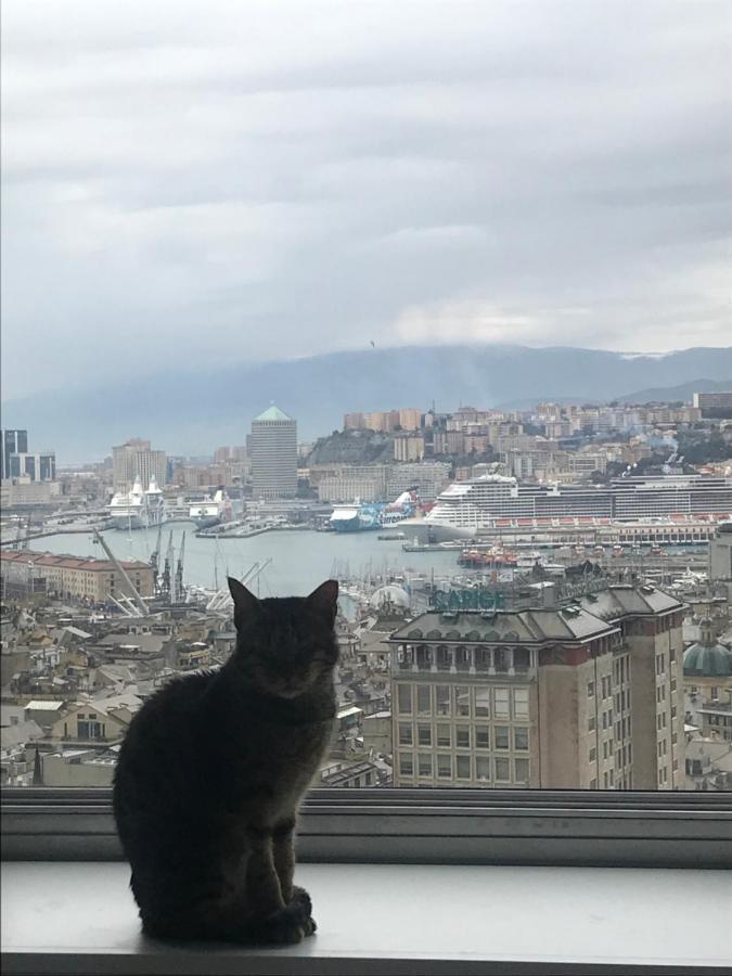 Central Penthouse With Spectacular Sea And City Views Genua Buitenkant foto